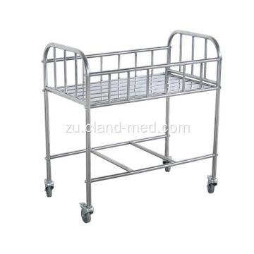 I-Wholesale Stainless Steel Baby Bed Yefenisha Yokusebenzisa Ingane